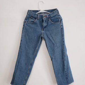 Wrangler Cropped Straight-Leg Jeans - 25